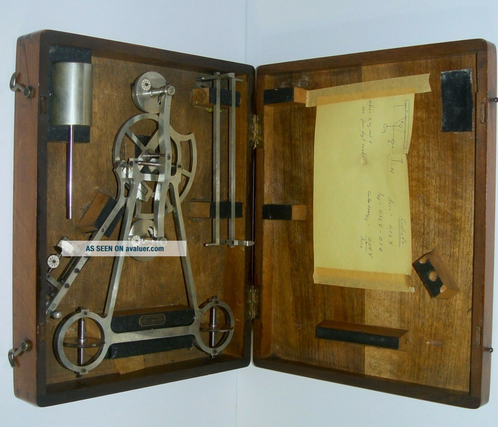 Rucker's Instrument Antique Amsler Integrator Ship Building Scientific Instrument Ruckert ...