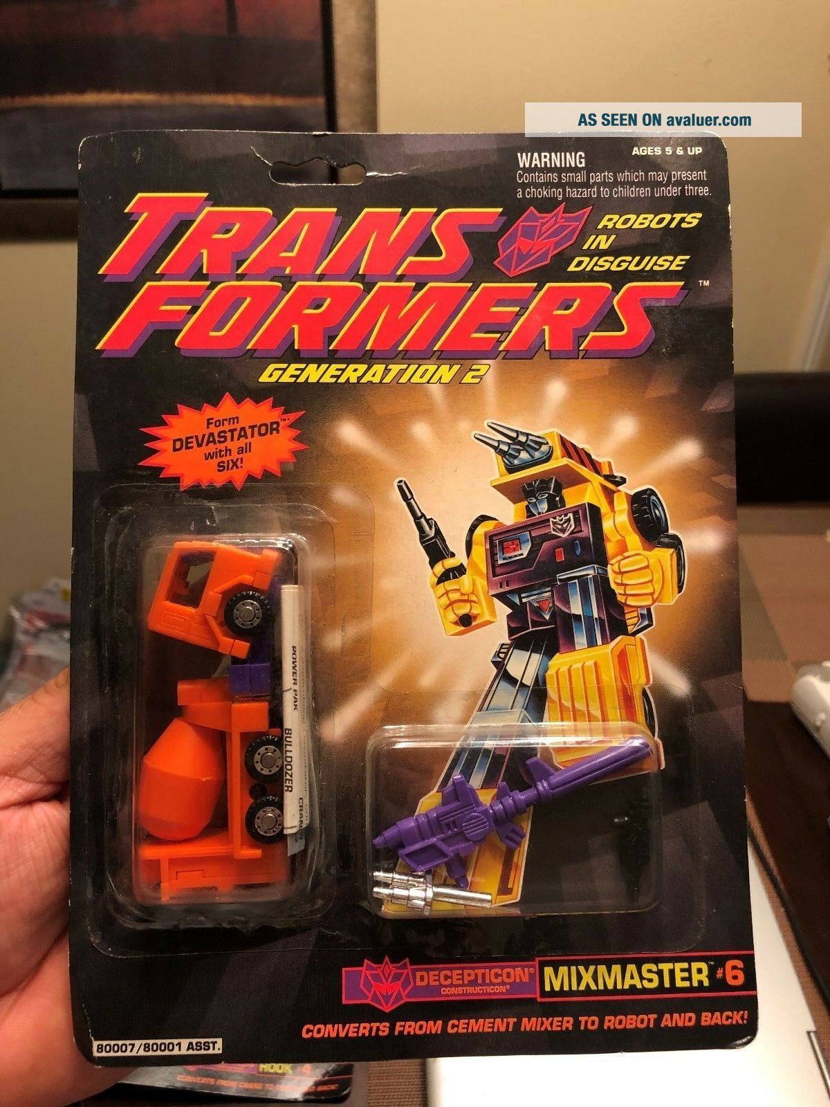 Transformers G2 RARE CONSTRUCTICONS SET Generation 2 Orange KBTE | #6820971