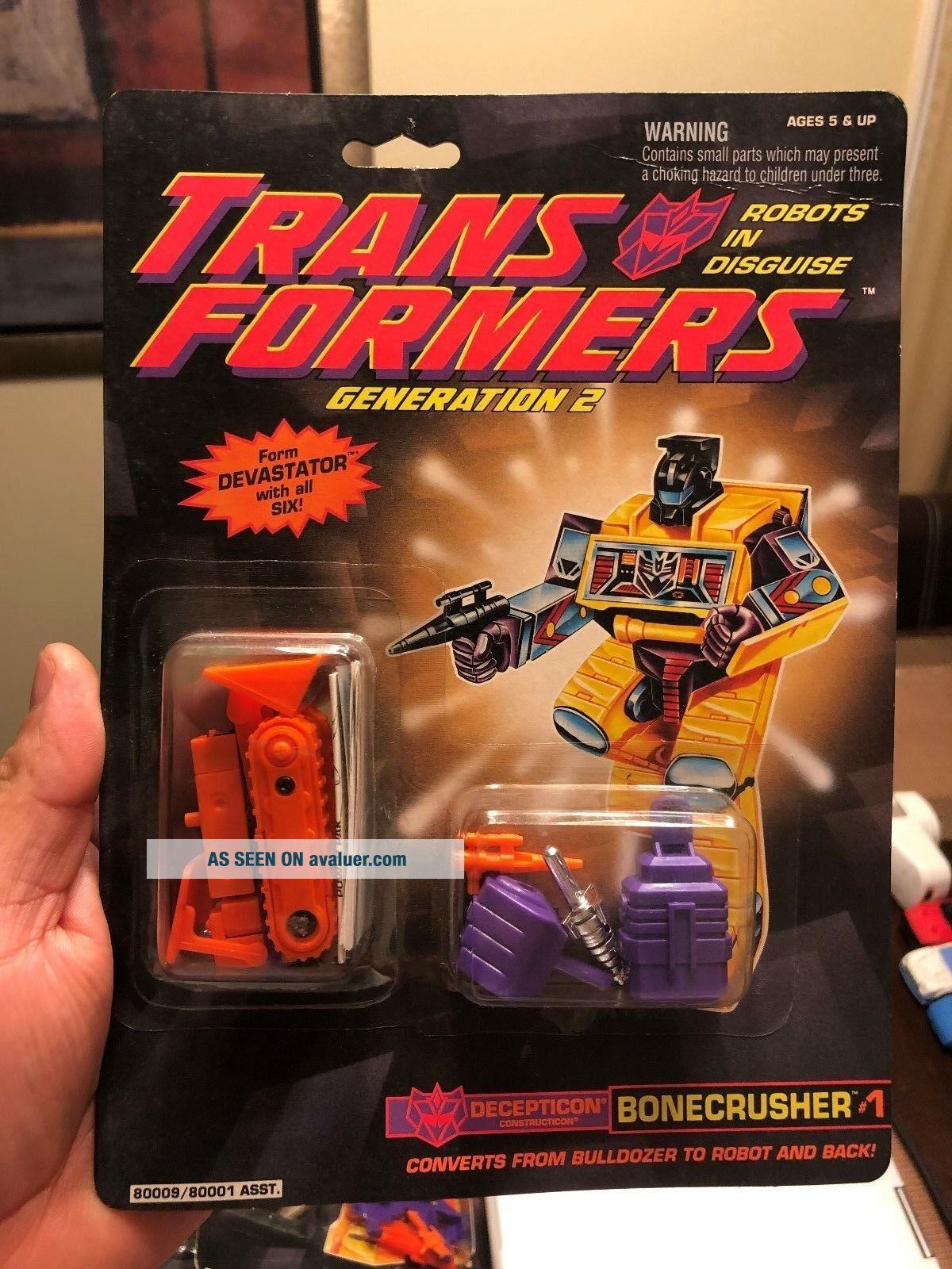 Transformers G2 RARE CONSTRUCTICONS SET Generation 2 Orange KBTE | #6820971