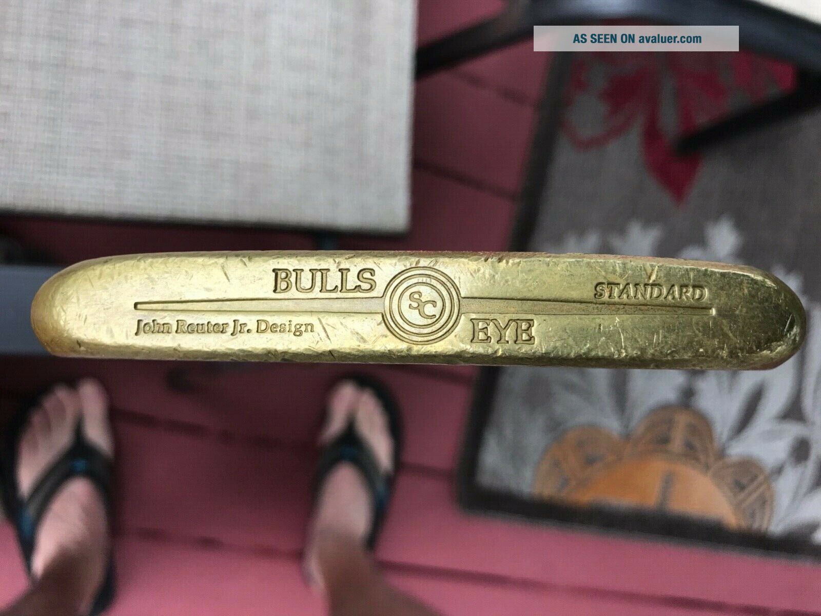 Putter Titleist Bullseye Original 35" - Design John Reuter Jr, Scotty Cameron