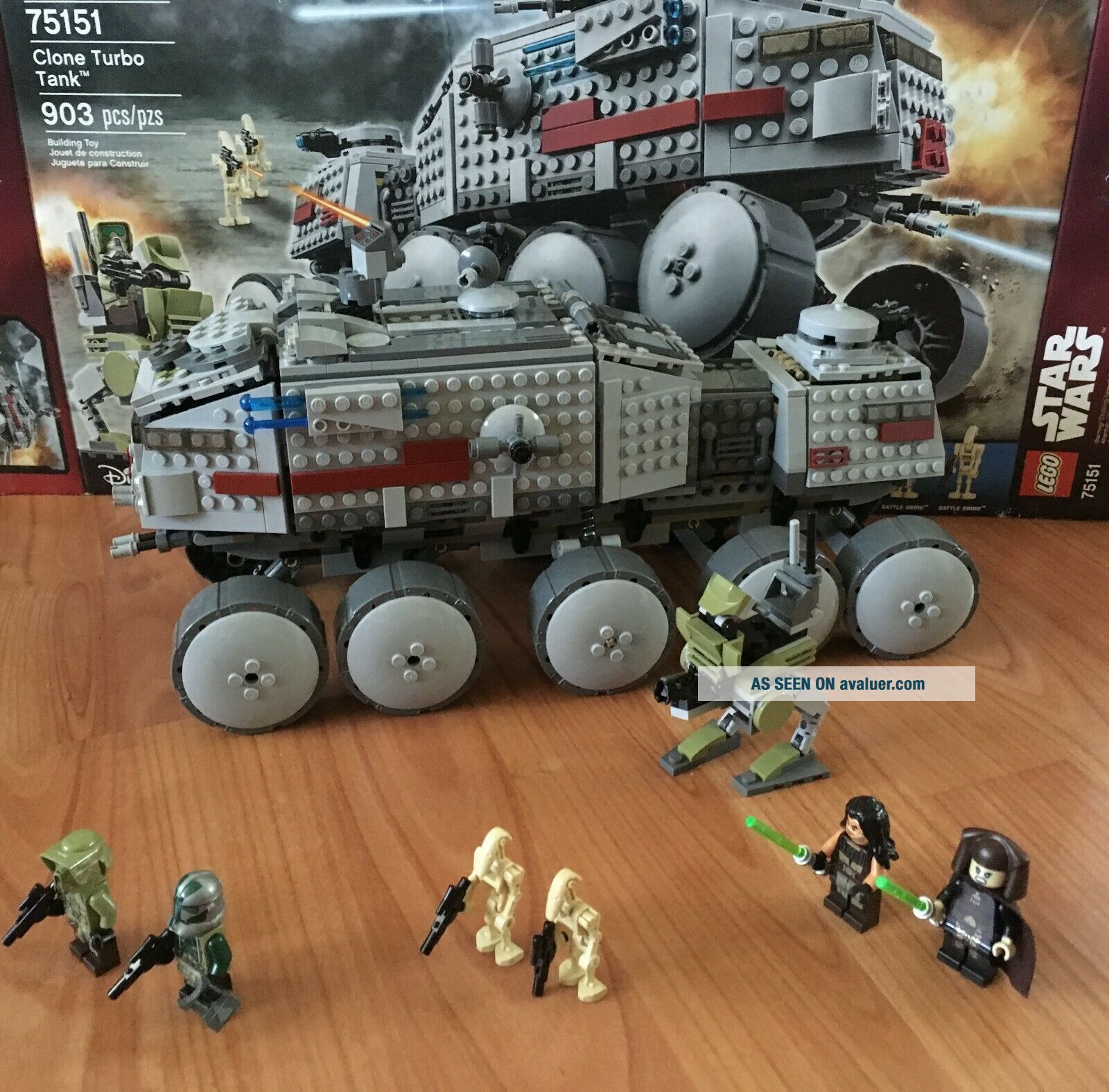 LEGO 75151 Star Wars Clone Turbo Tank Complete With Mini Figures | #6867509