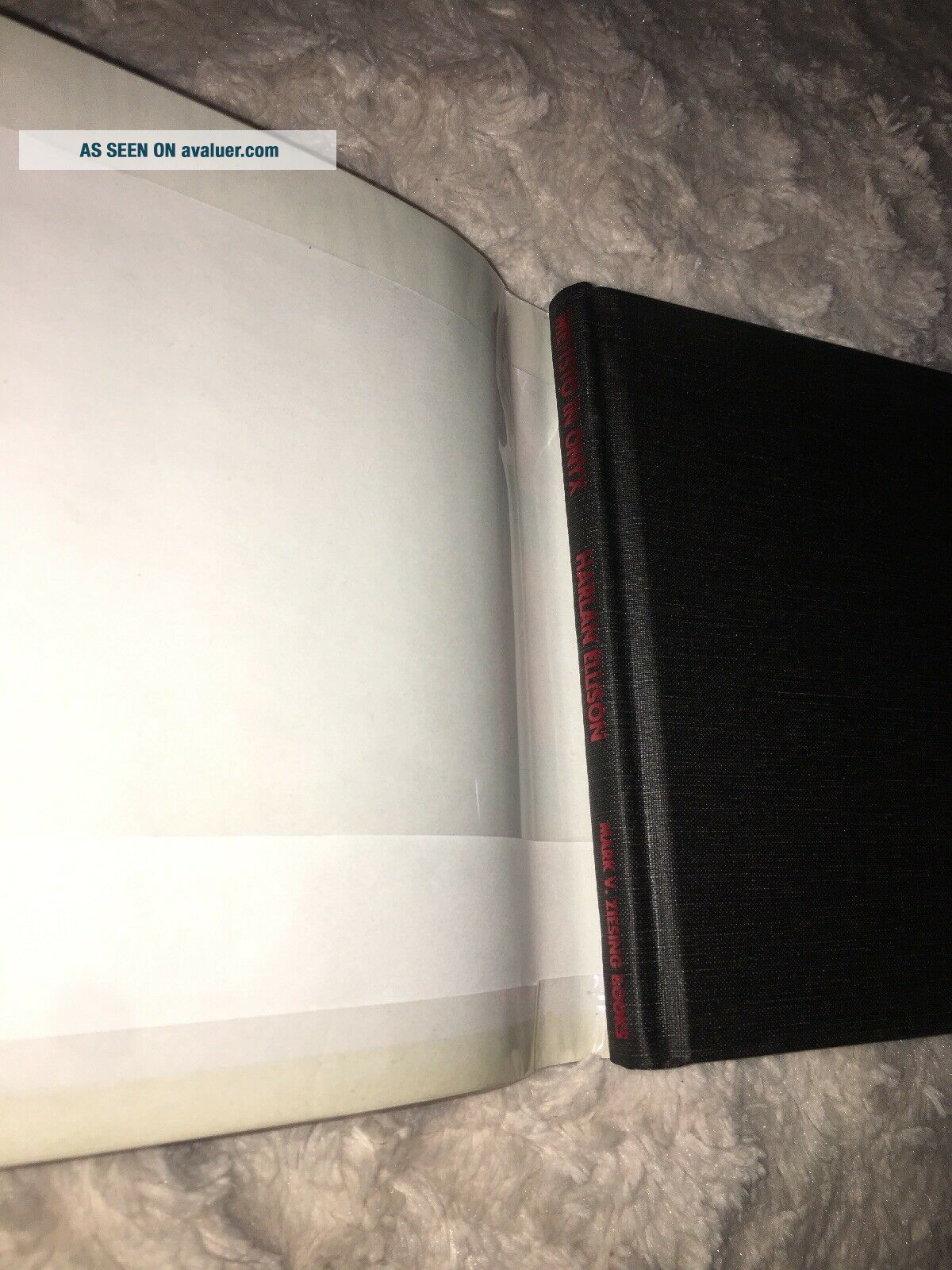 SIGNED First Edition Mefisto In Onyx Harlan Ellison 7011301