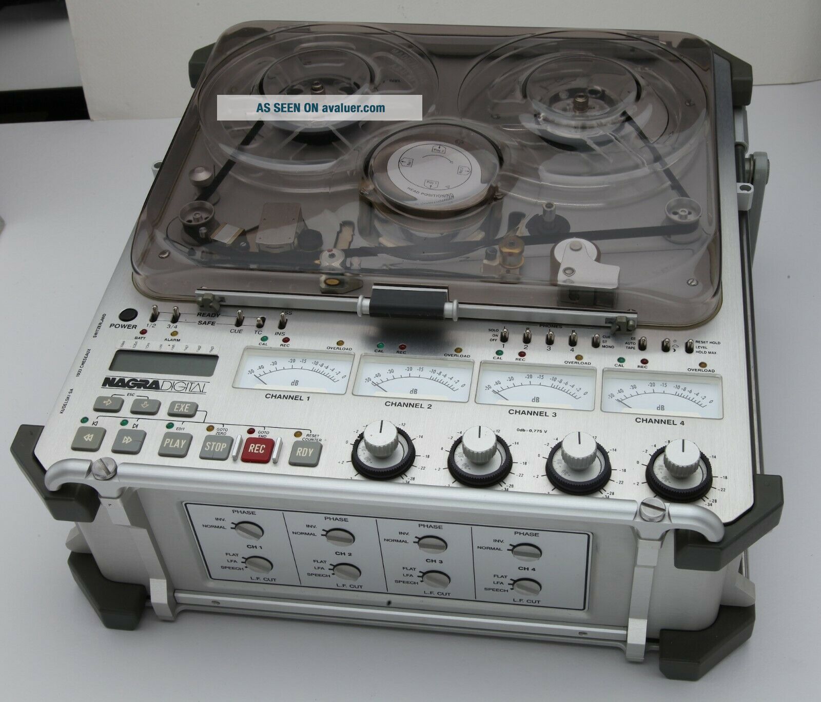 Nagra - D 4 Channel Digital Audio Recorder plus accessories,  very of use