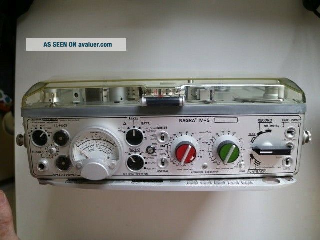 Nagra IV - S Stereo Reel to Reel With Time Code,  Crystal Sync -
