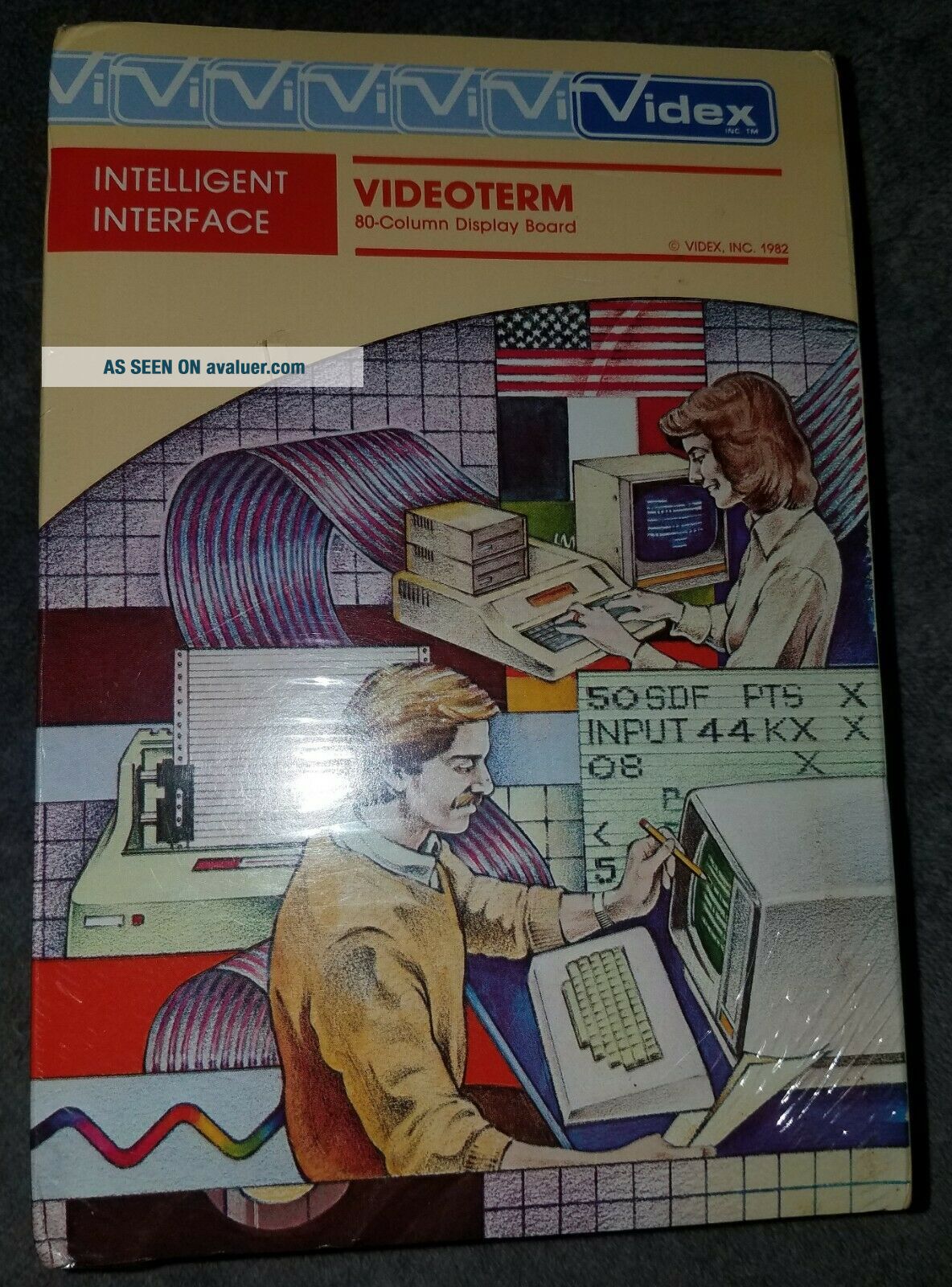 Computer Form 80 Column 1982 Videx VideoTerm 80 - Column Display Board Apple Computer | #7050089