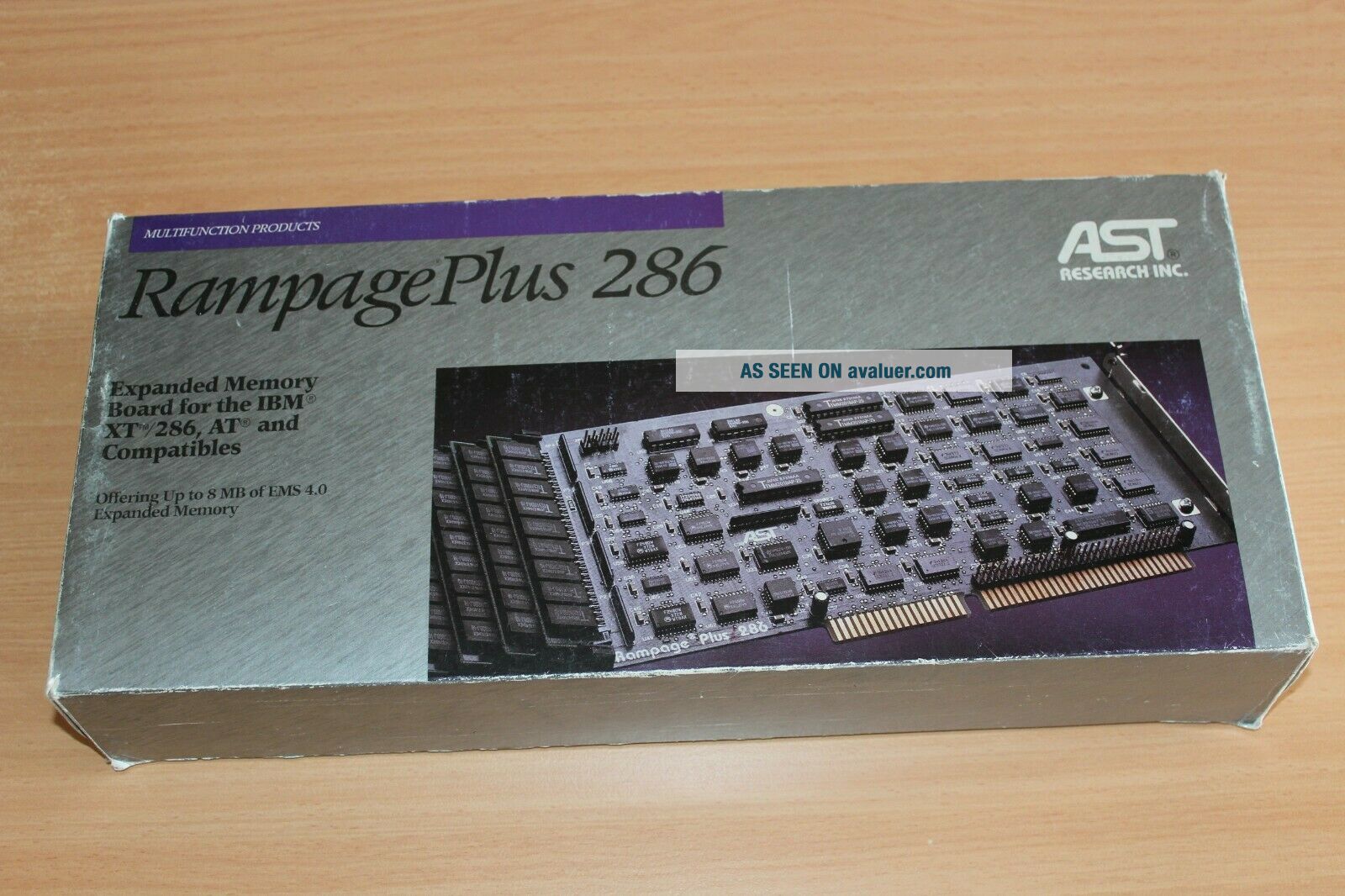 Boxed AST Rampage Plus 286 Expanded Memory Board For IBM XT AT ...