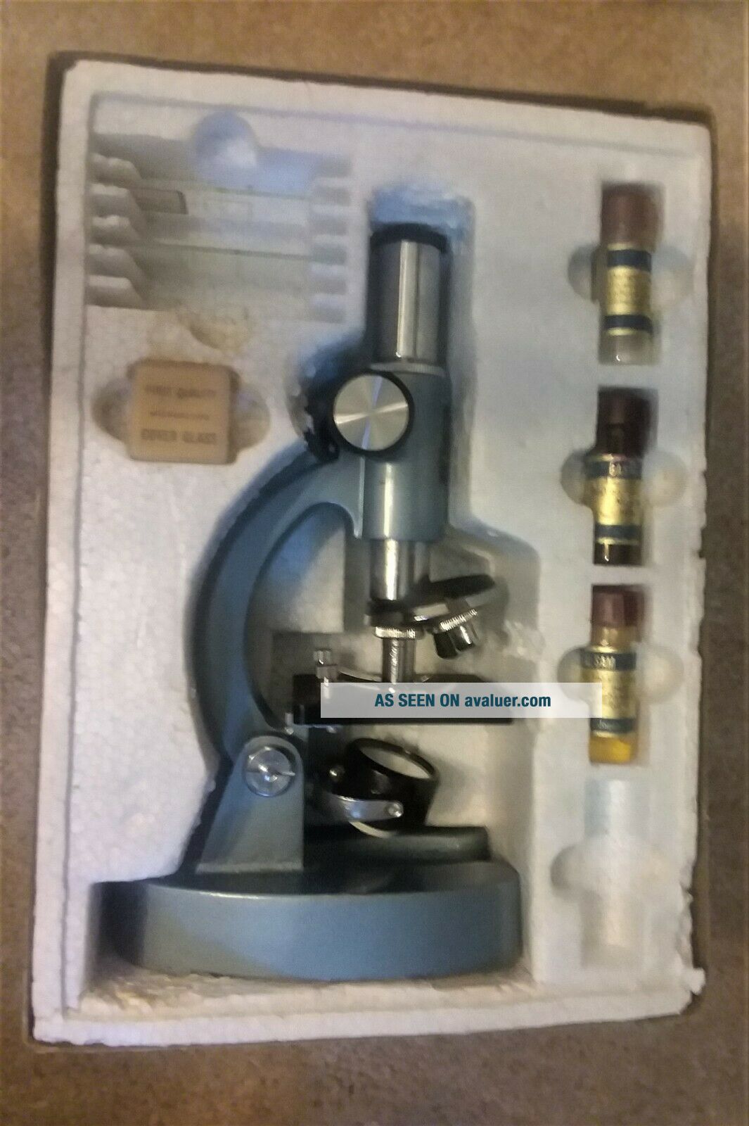 Vintage Sears MICRO LAB KIT Master Microscope Chemistry Set | #7204846
