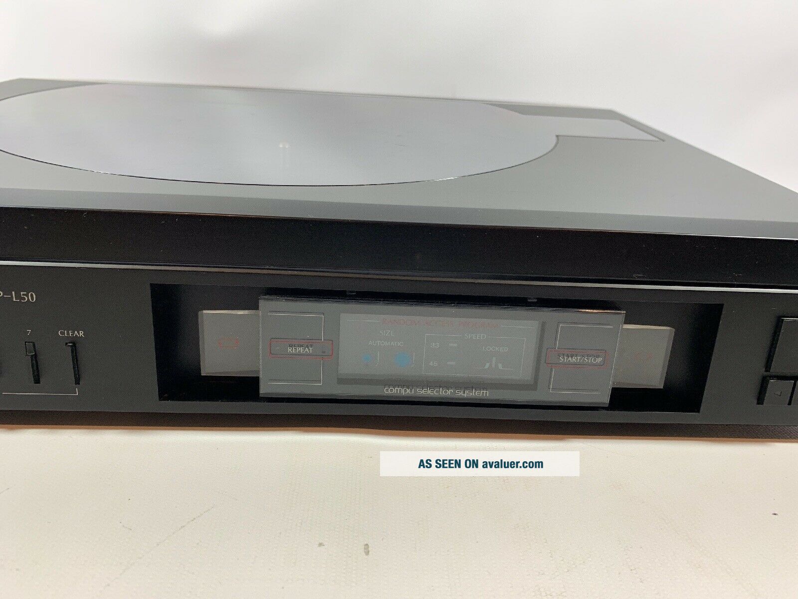 SANSUI P - L50 DIRECT DRIVE LINEAR TRACKING PROGRAMMABLE TURNTABLE ...
