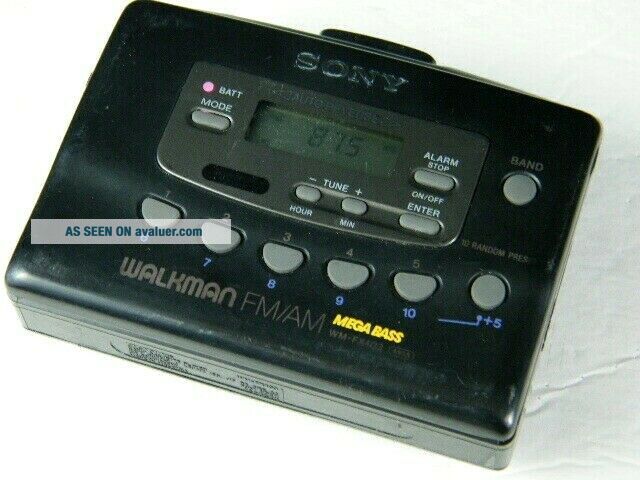 Sony Walkman WM-FX193 Lecteur Cassette Noir/Bleu/argenté métallique