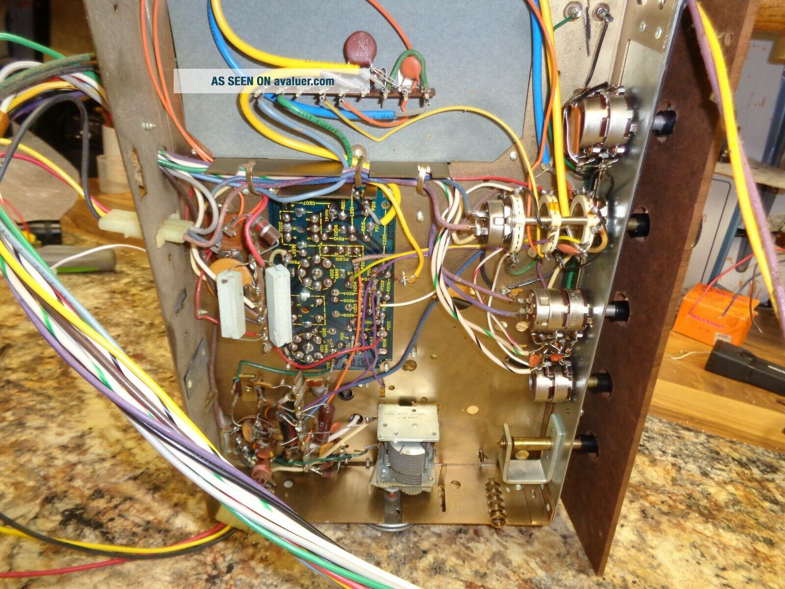 Vintage Magnavox AM FM Tuner For Single - Ended EL84 Stereo Tube ...