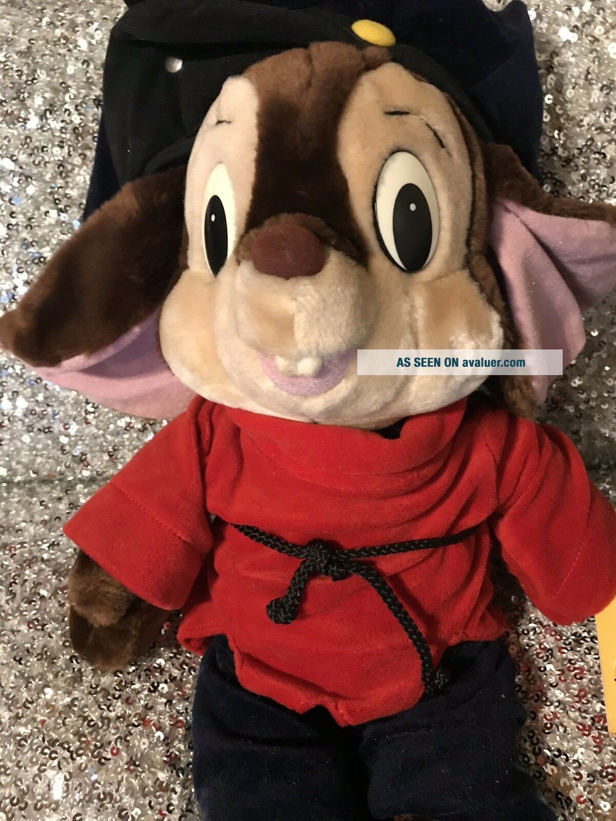 Vintage 1986 Fievel Mousekewitz An American Tail 22 " Stuffed Plush ...