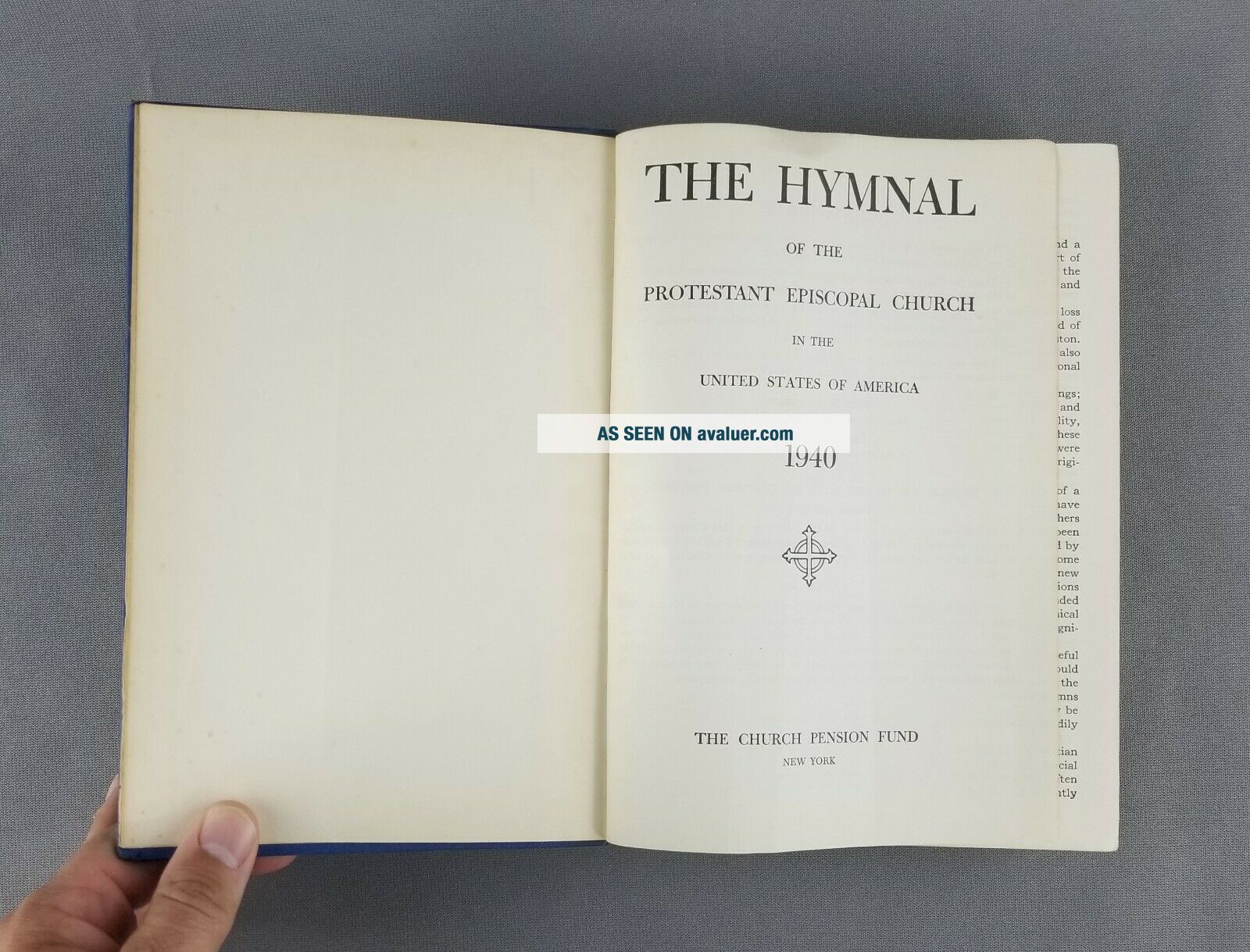 The Hymnal 1940 Of The Protestant Episcopal Church (Vintage Songbook