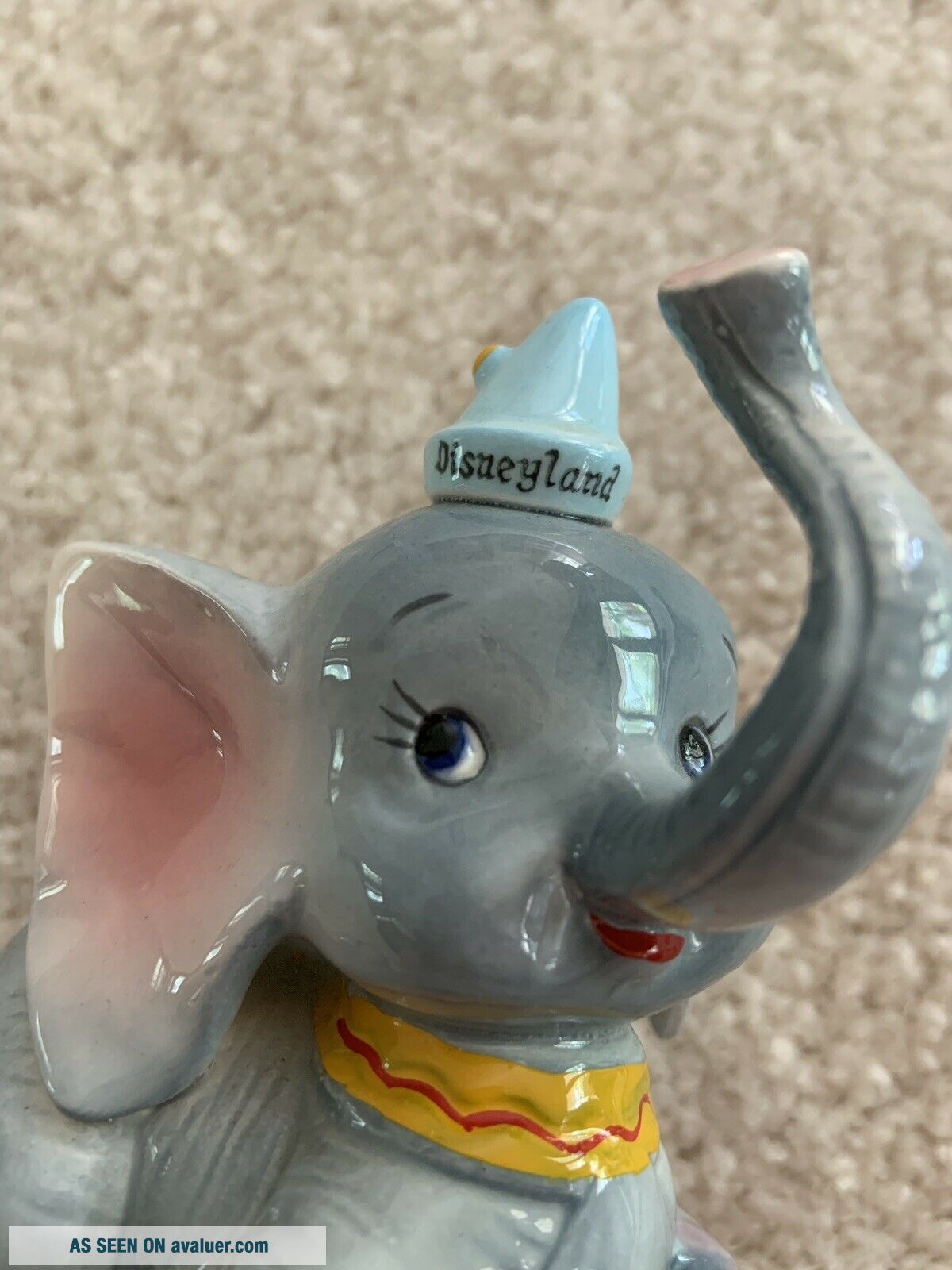 Vintage Walt Disney Productions Dumbo Disneyland Ceramic Figurine Made In Japan Other Contemp 