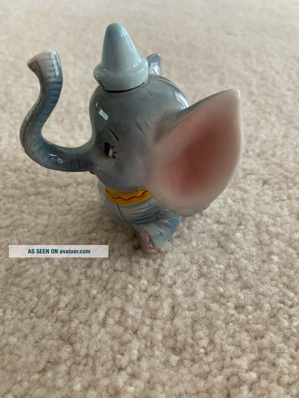 Vintage Walt Disney Productions Dumbo Disneyland Ceramic Figurine Made In Japan Other Contemp 