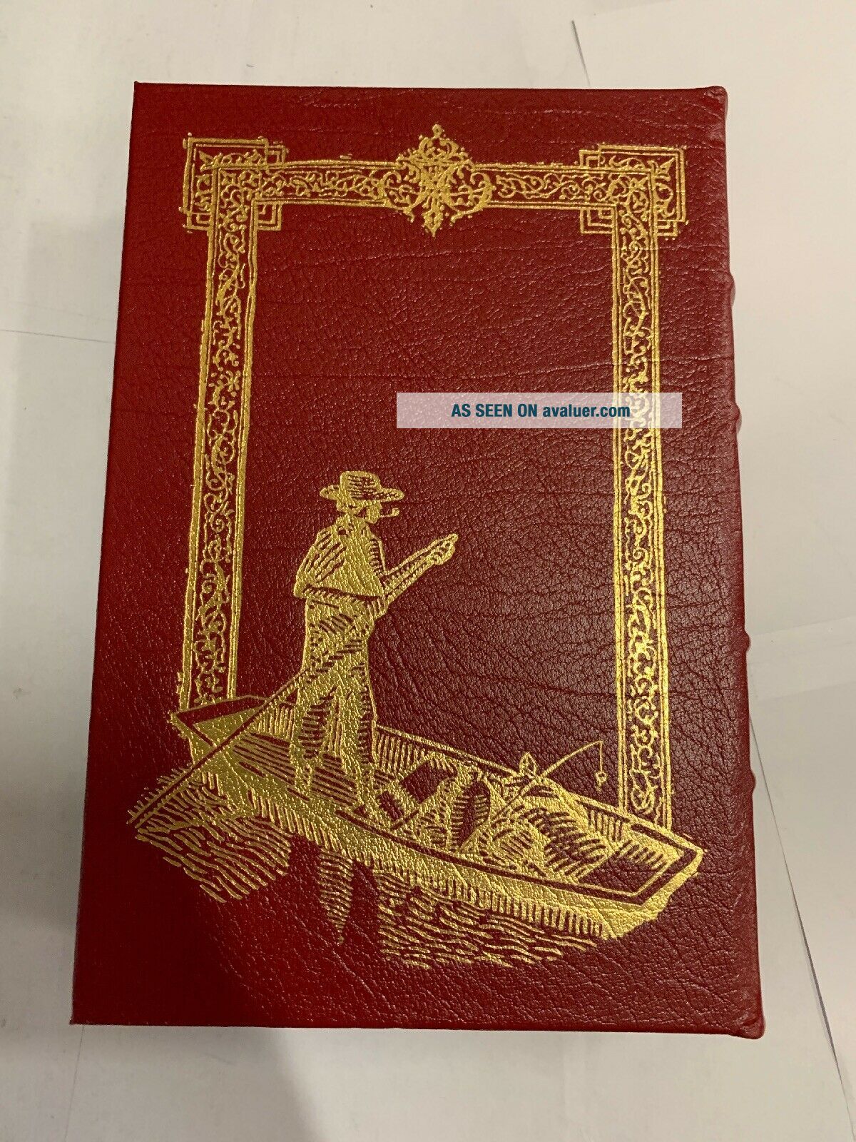 Easton Press Leather Bound Adventures Of Huckleberry Finn Mark Twain