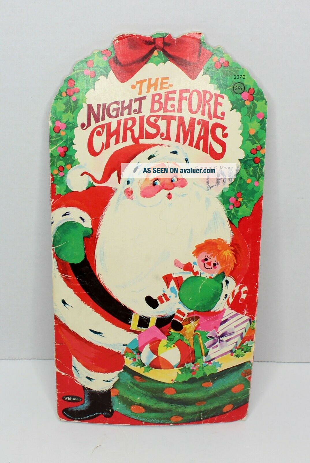 Vintage The Night Before Christmas Book, Clement C Moore, 1968 Whitman ...