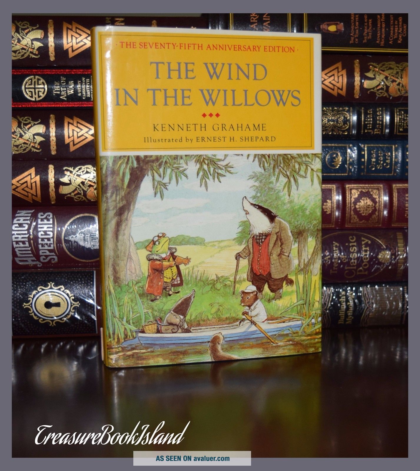 Wind In The Willows By Grahame Illustrated 75th Anniversary Hardcover ...