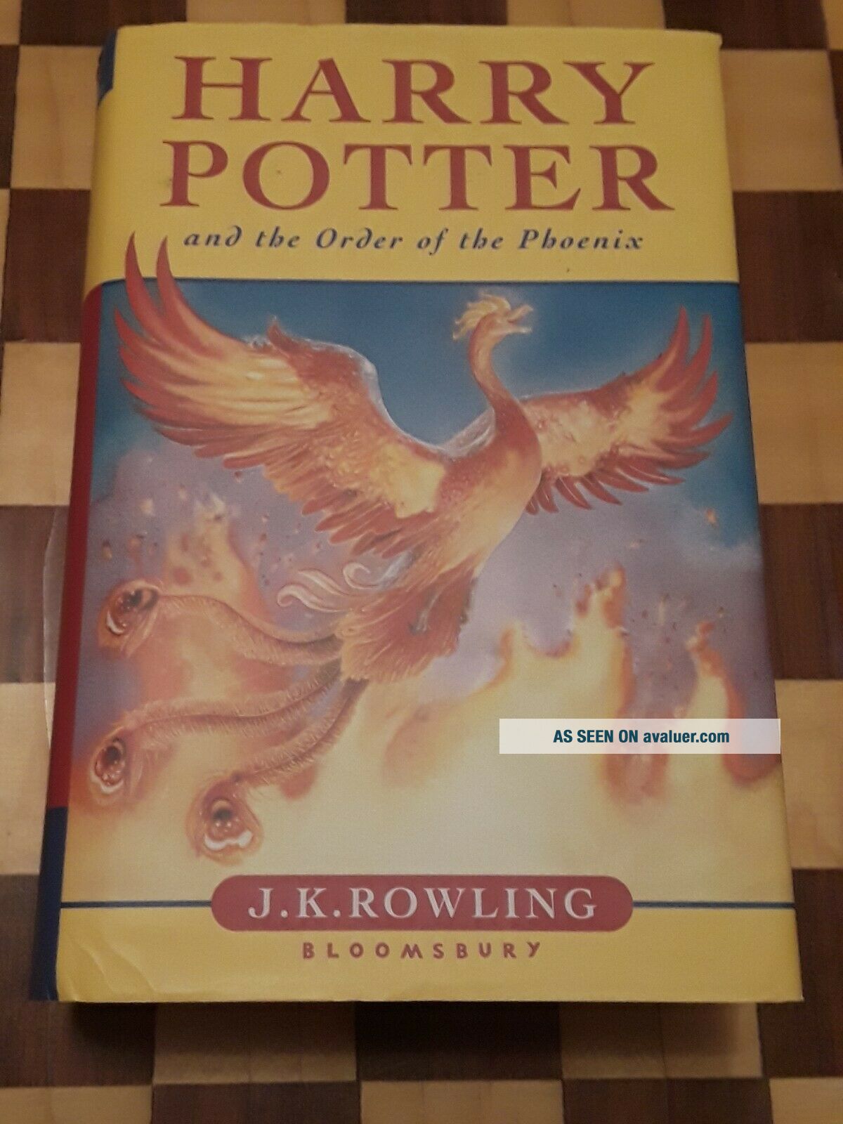 HARRY POTTER ORDER Of The PHOENIX UK LP FIRST EDITION BOOK W DUST ...