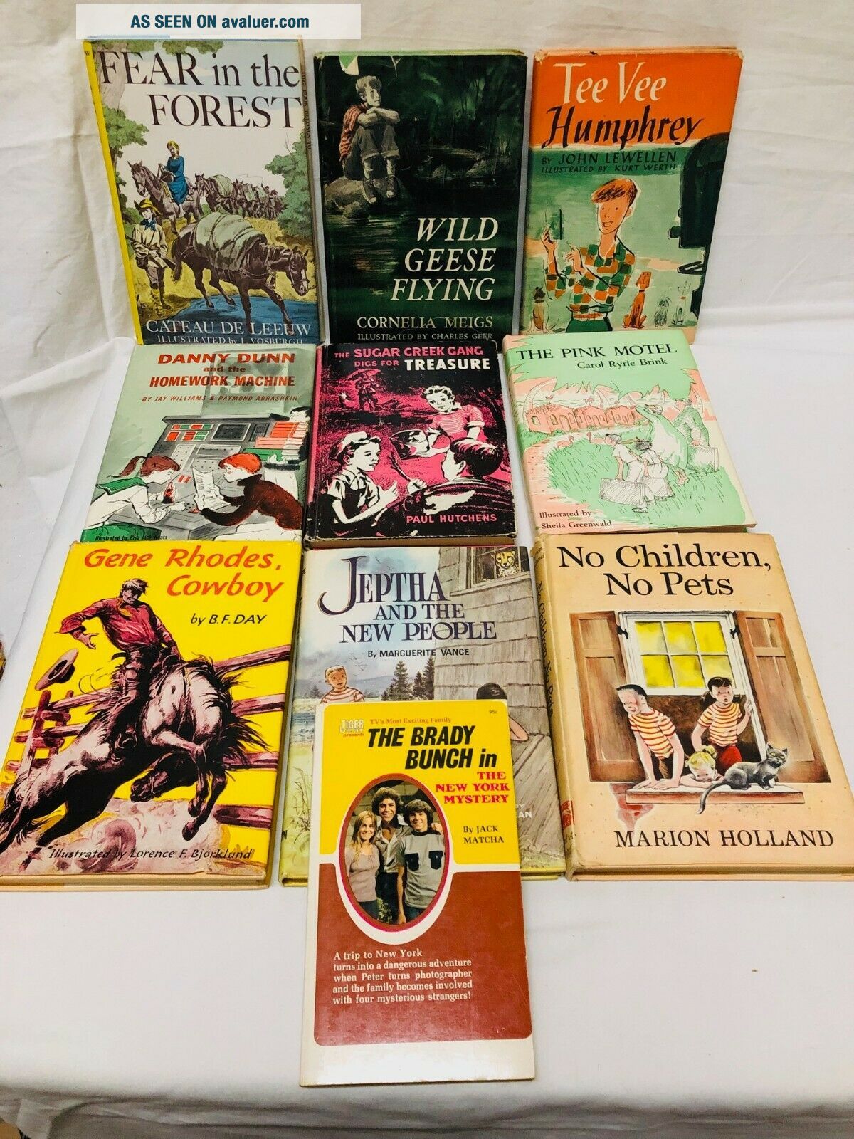 10 Vintage 1960 ' s Young Adult Books