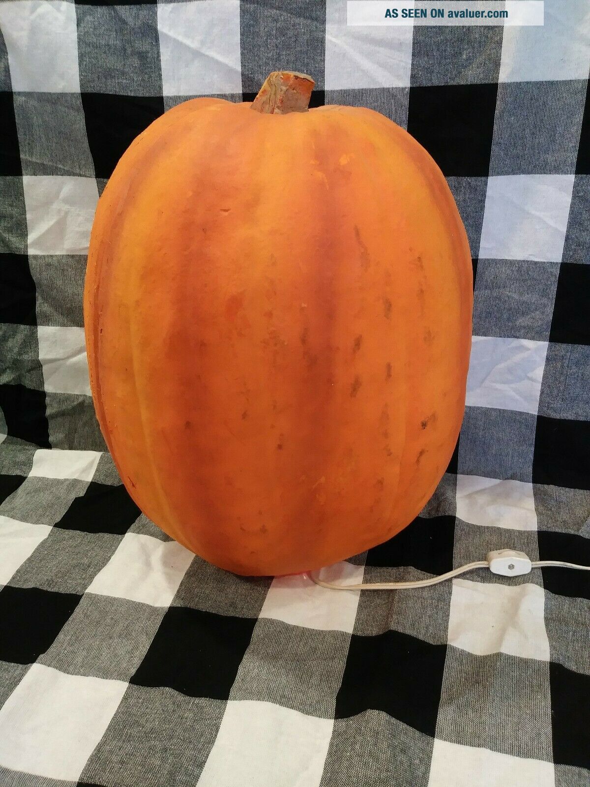 VTG 1993 TRENDMASTERS Halloween Jack - O - Lantern Pumpkin Light Up ...
