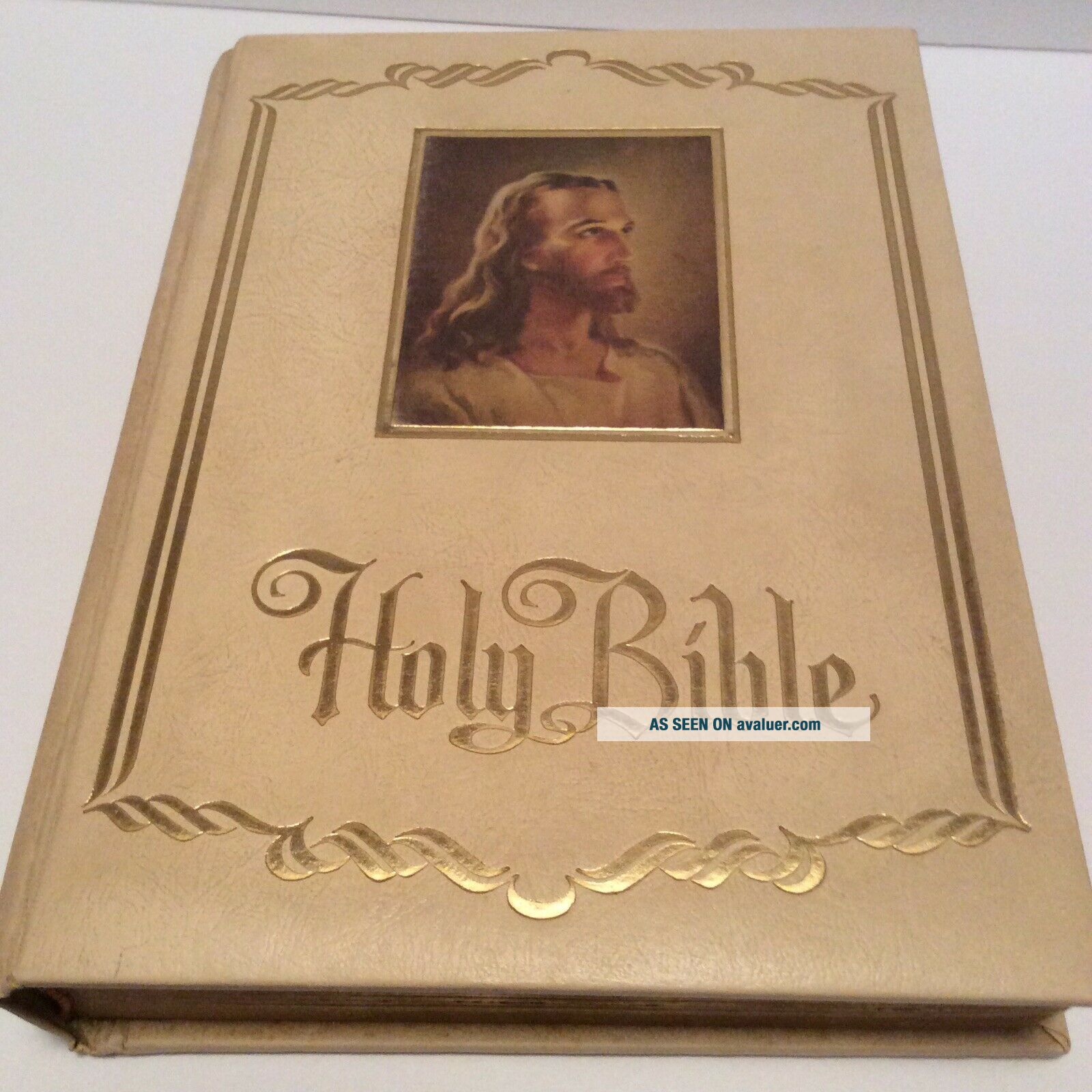 Vintage Holy Bible King James Version Red Letter Edition Regency Large ...