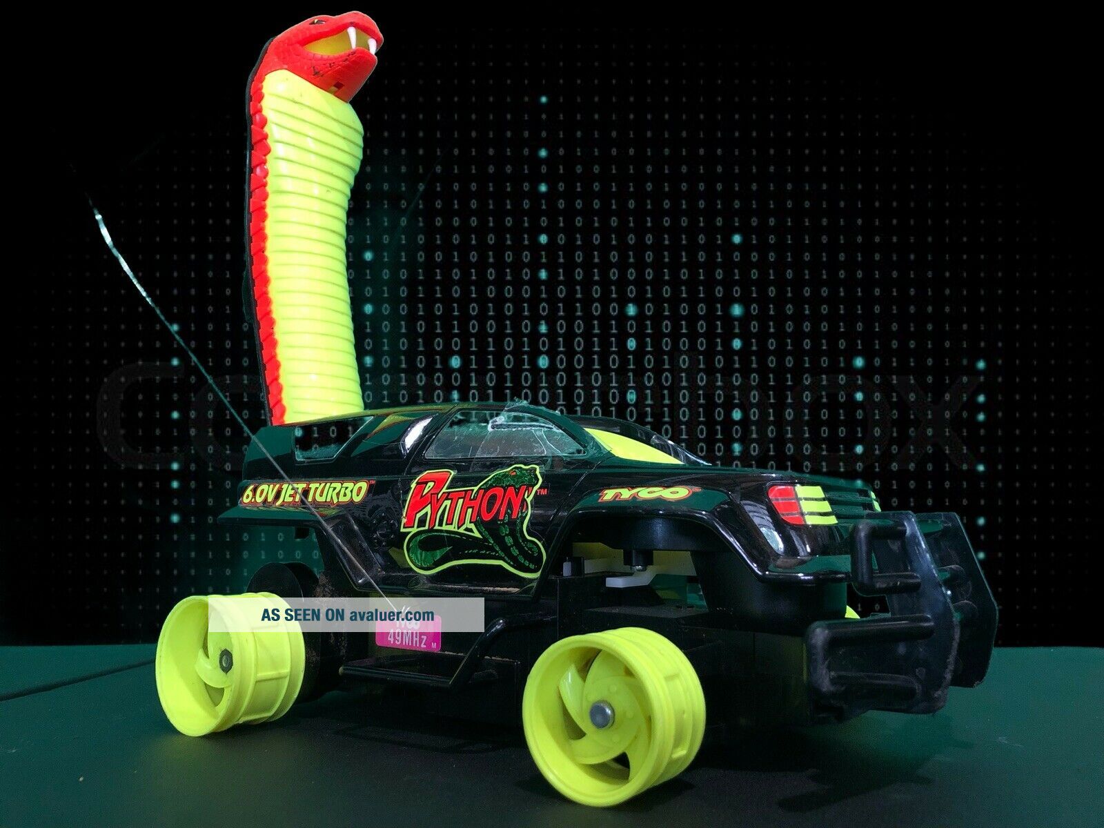 RARE Tyco RC Radio Control Python Vintage 90s Toy Car Snake | #8040313