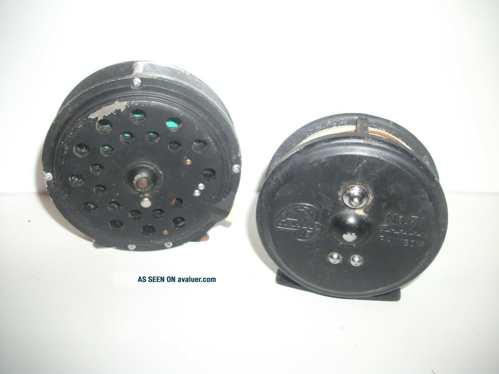 VINTAGE 1960 ' S ANGLER RAINBOW NO. 71 FLY REEL PLUS NO NAME JAPAN FLY ...