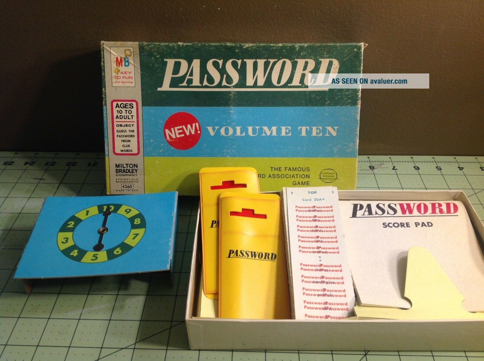 Password Volume Ten 10 Vintage 1960 ' s Word Game