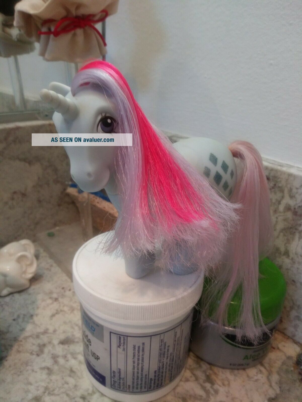 MON PETIT PONEY My Little Pony : Applejack 1983 + Tootsie 1984 HASBRO