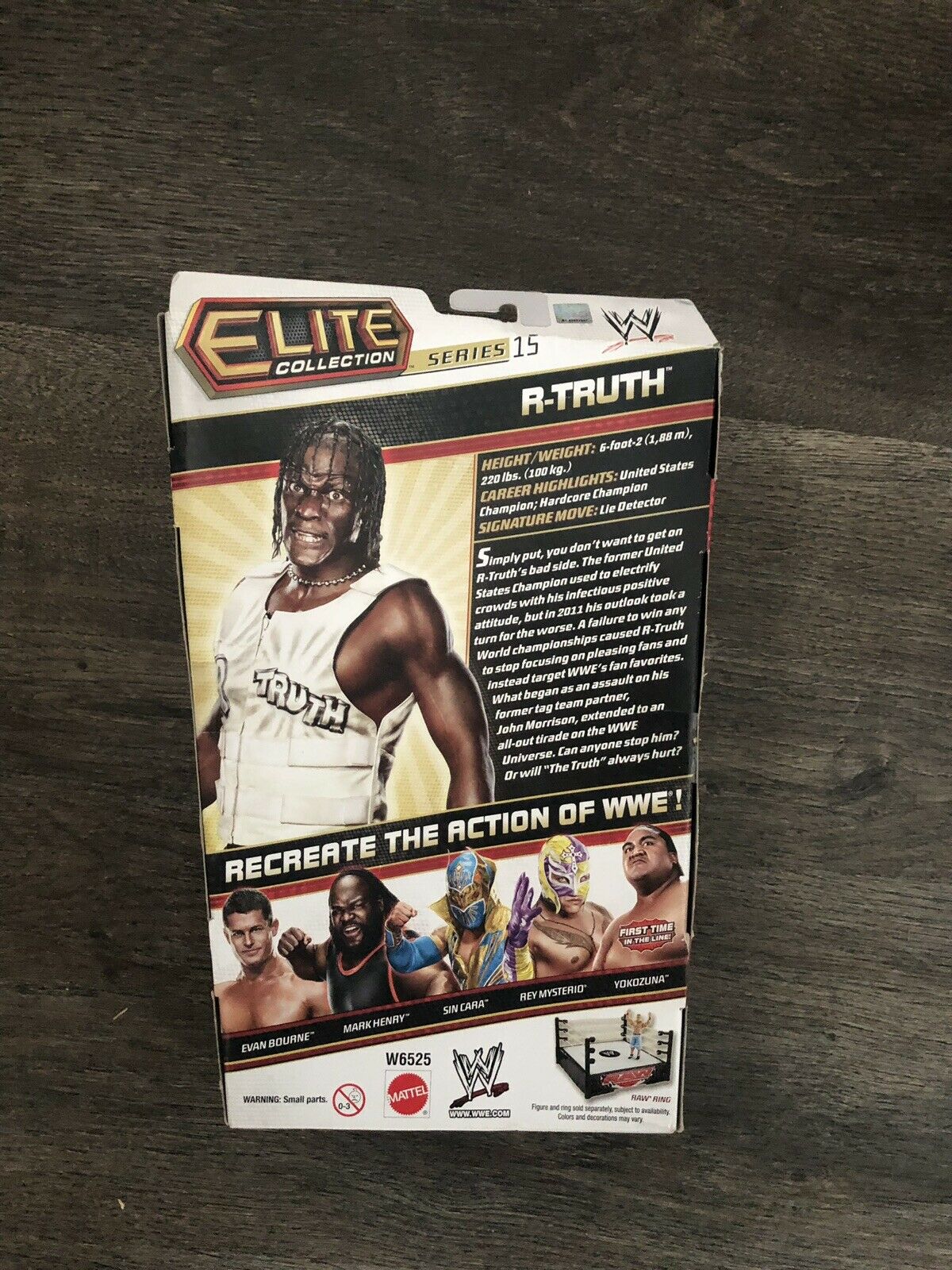 Wee R Thuth WWE R - Truth Elite Series 15 Mattel Action Figure | #22015213