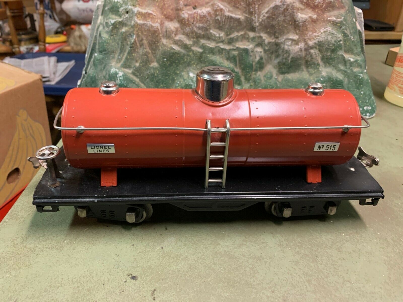 Lionel Standard Gauge - 515 Terra Cotta Oil Tank (R) | #21988452