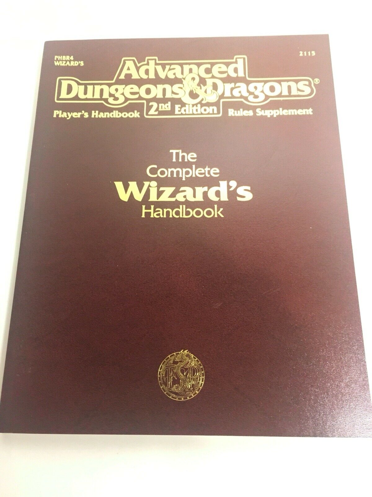 Advanced Dungeons And Dragons Wizard’s Handbook 2nd Edition AD&D Book ...