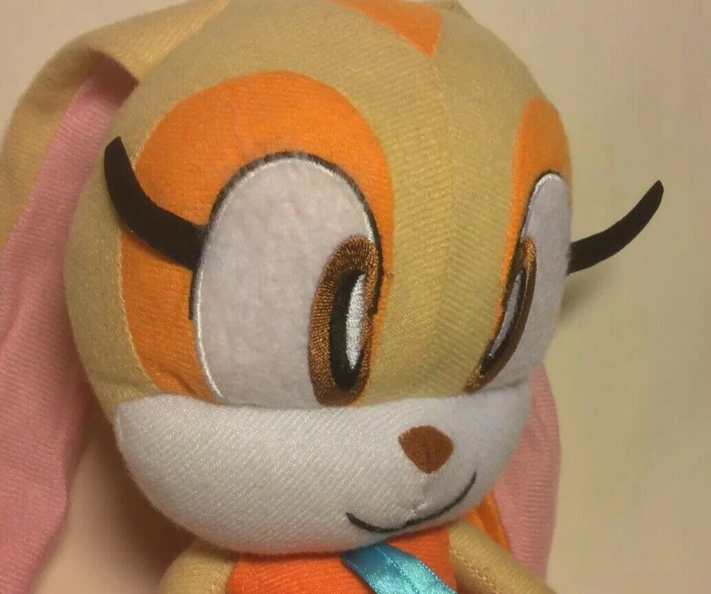 20 Rare Kellytoy Sega Sonic The Hedgehog Cream The Rabbit Plush Toy 20 Rare Kellytoy Sega Sonic The Hedgehog Cream The Rabbit Plush Toy