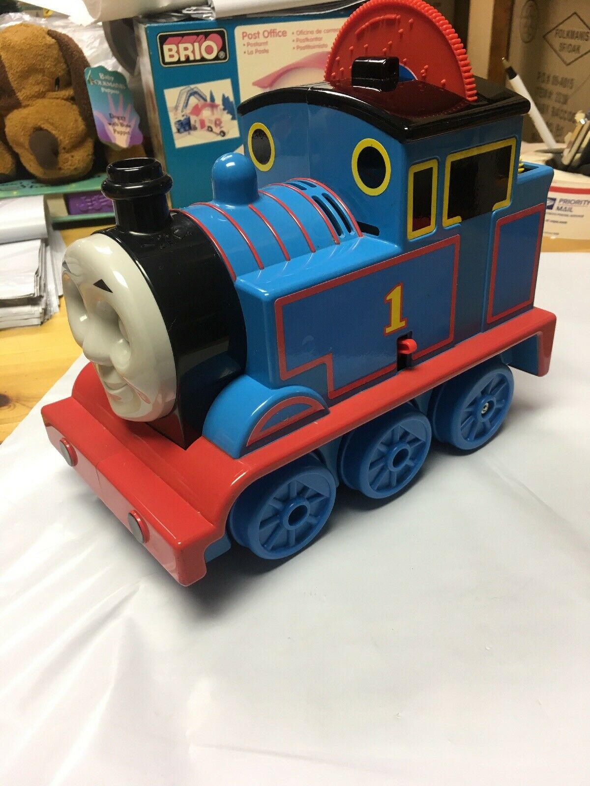 TOMY Thomas The Tank Engine Musical Melody Train W 4 Discs 21912176 tomy-thomas-the-tank-engine-musical-melody-train-w-4-discs-21912176