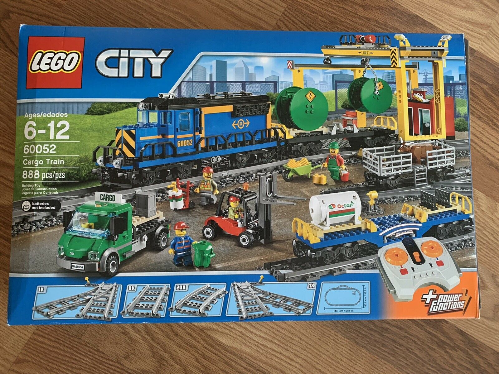 LEGO City Cargo Train 60052 Open Box Bags 21879899 LEGO City Cargo Train 60052 Open Box Bags 21879899