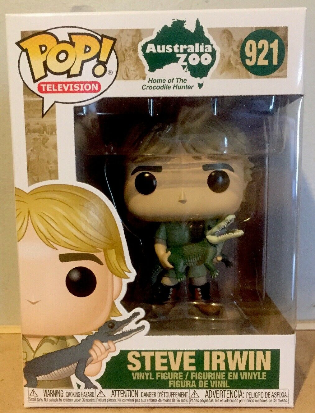 Funko Pop Steve Irwin 921 Australia Zoo Home Of The Crocodile Hunter ...