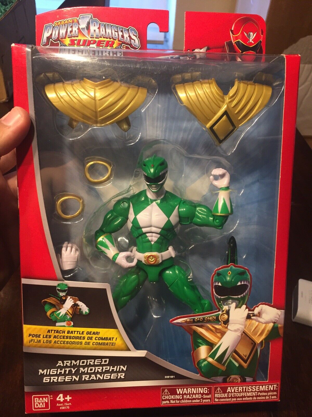 Power Rangers MegaForce Armored Mighty Morphin GREEN RANGER | #21842076