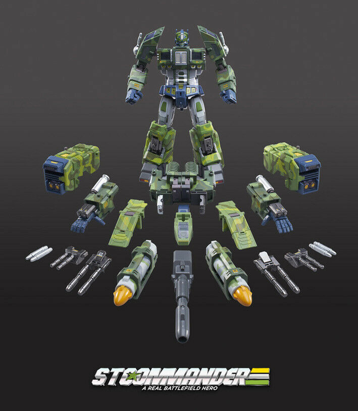 TFC Transformers STC - 01B GIJOE Rolling Mine Optimus Prime Camouflage ...