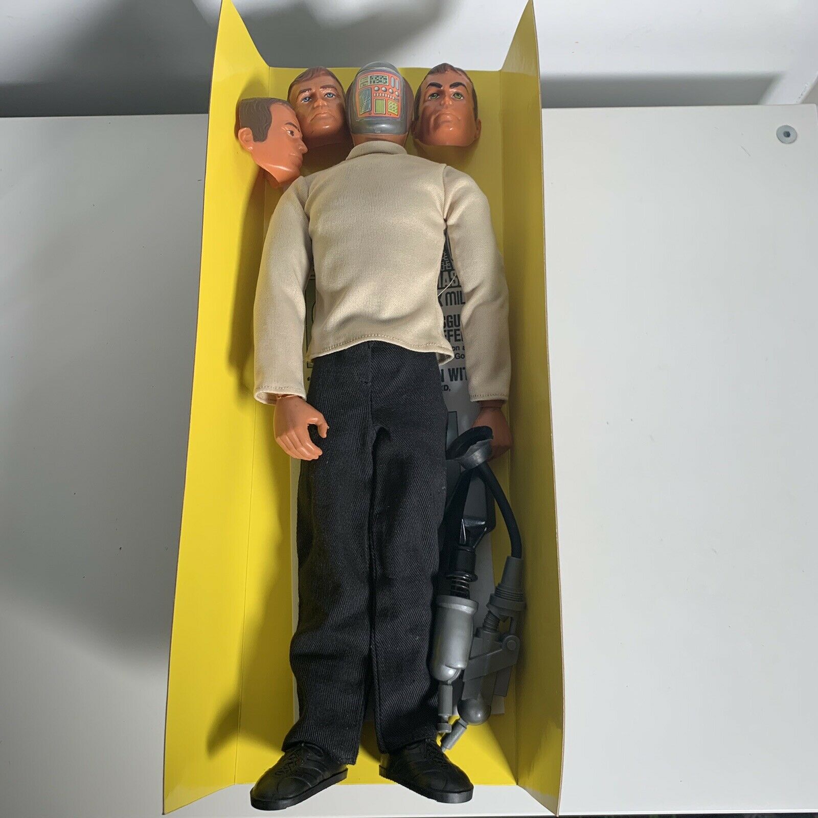Six Million Dollar Man Enemy Maskatron Bionic Kenner Vintage 13” Figure ...