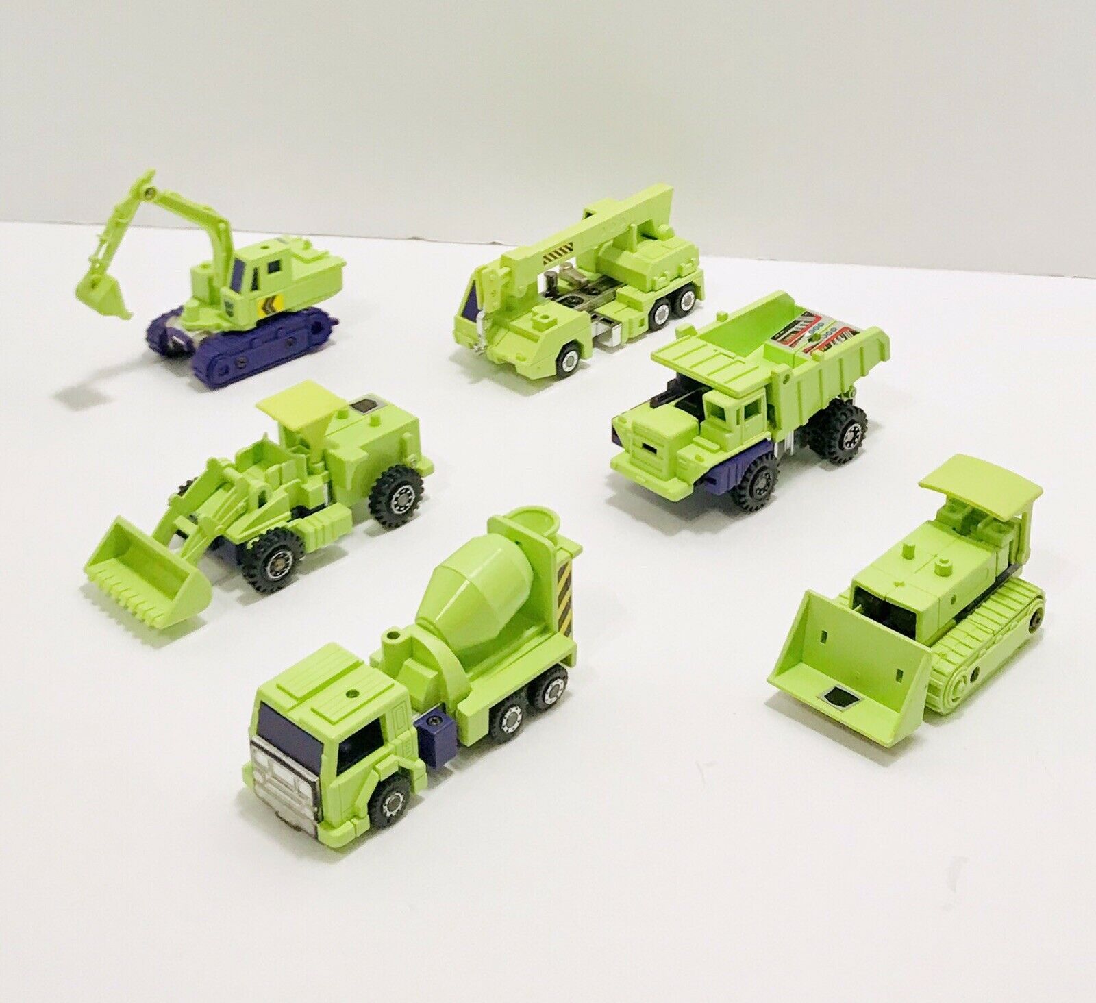Transformers G1 Devastator Constructicons 100 Complete 1985 TAKAKA Var ...
