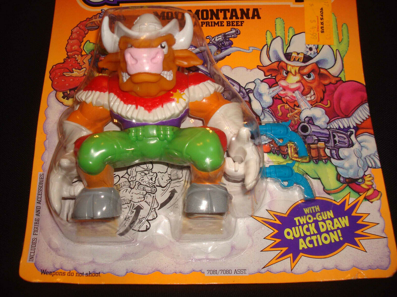 Vintage 1991 Hasbro Wild West Cowboys Of Moo Mesa Moo