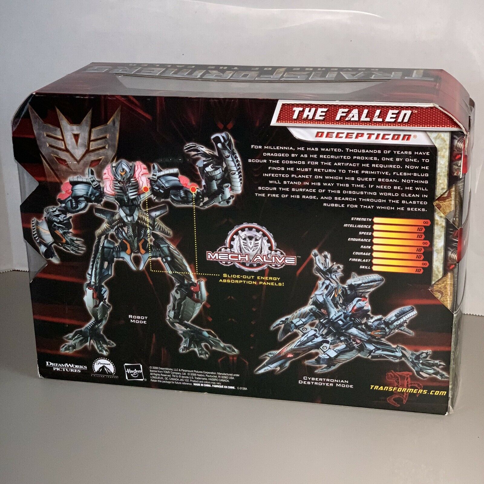 Transformers Revenge Of THE FALLEN Voyager Class MISB Movie ROTF Hasbro ...