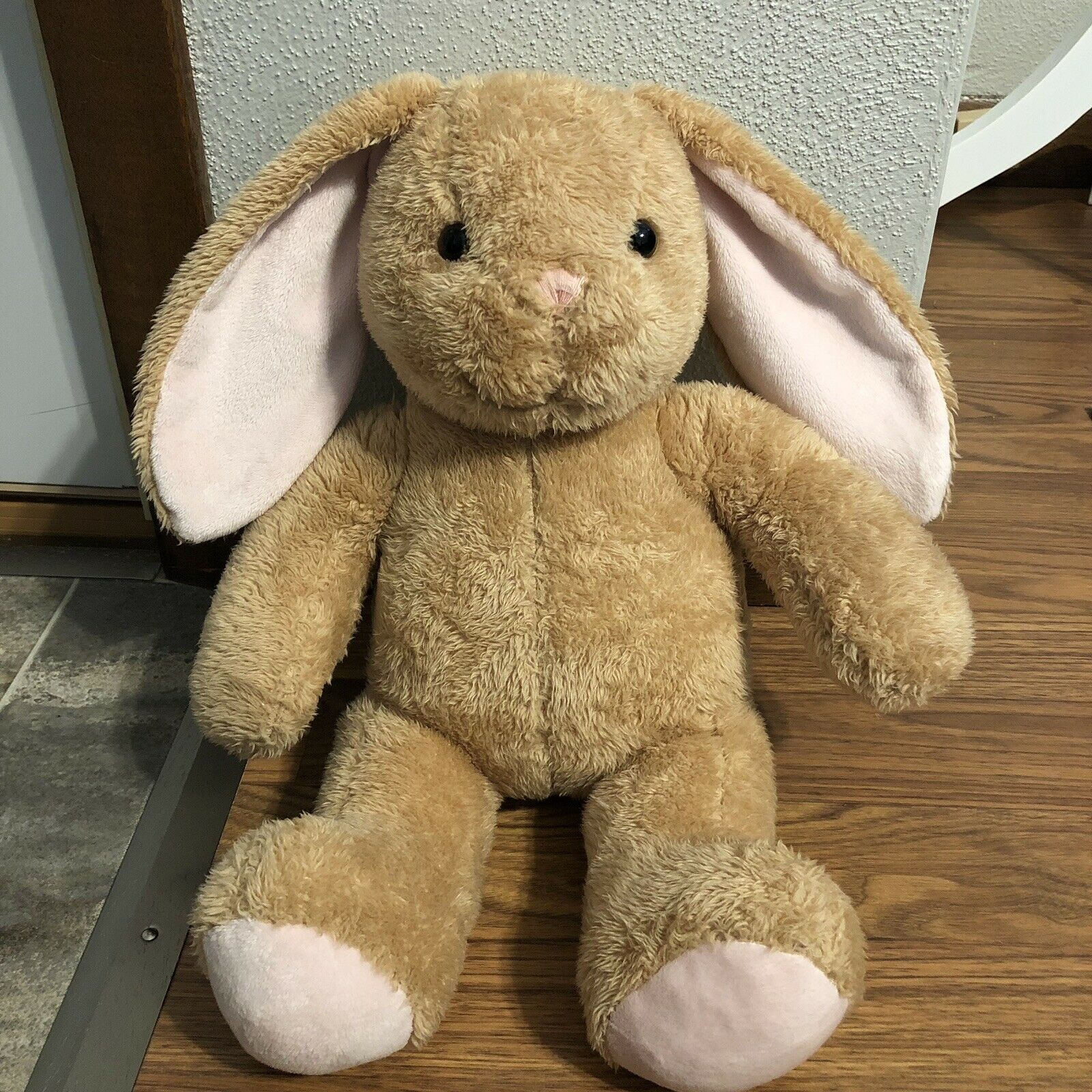 Stuffed Rabbit Long Ears Build A Bear BAB Brown Tan Bunny Rabbit Long Floppy Ears Stuffed Animal ...