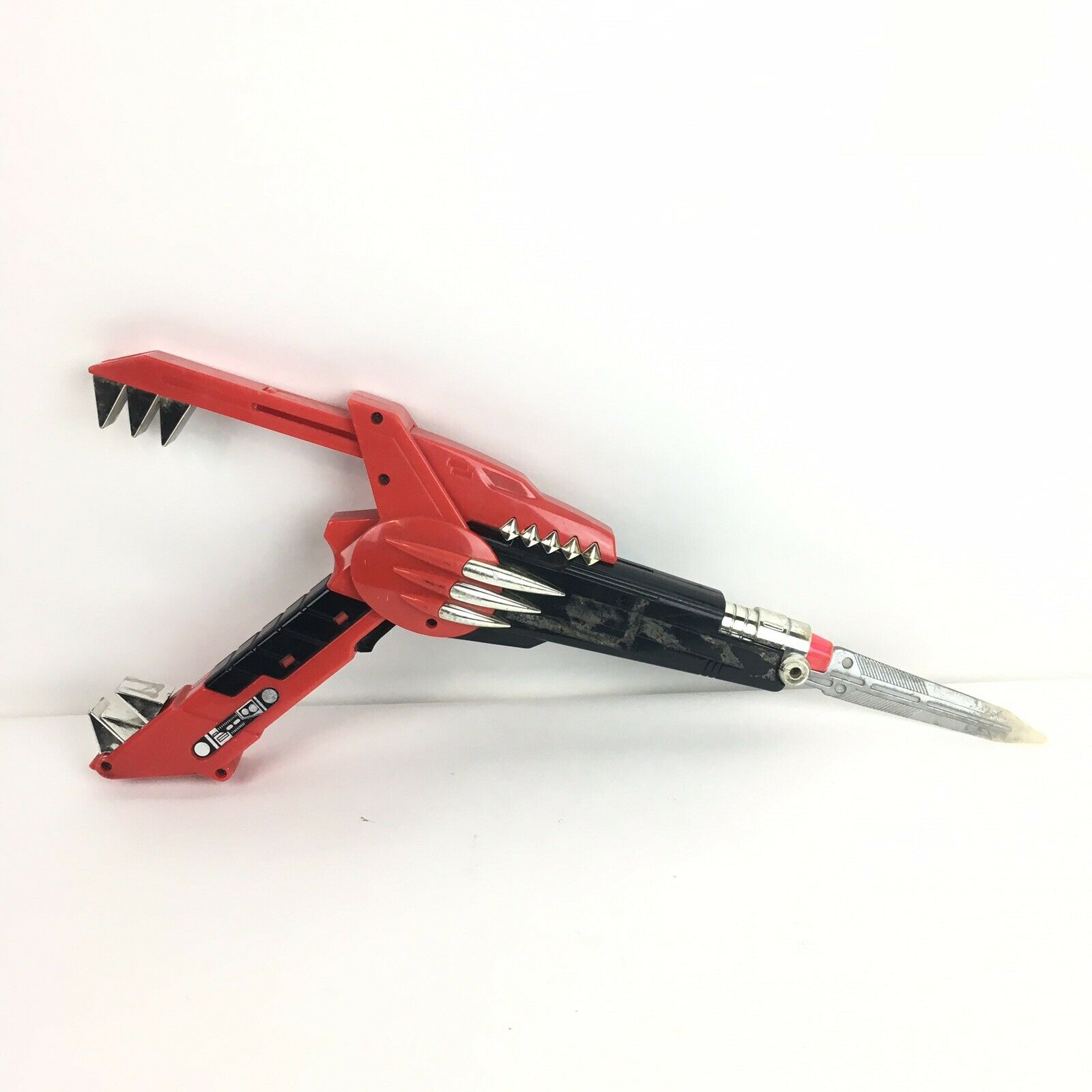 Power Rangers Red Gun Vintage Mighty Morphin Power Rangers Gun Sword Red Blaster 1991 Cosplay ...
