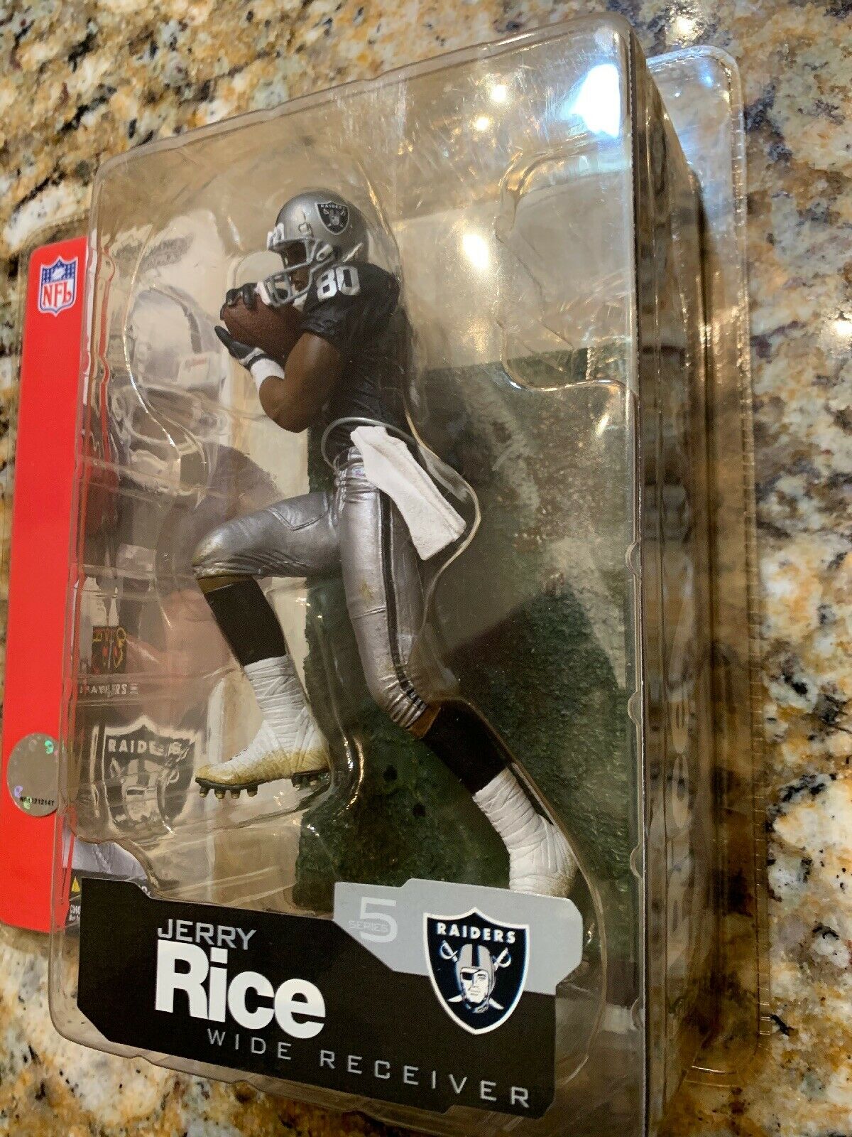 Mcfarlane NFL Series 5 Jerry Rice Oakland Raiders Chase Variant Rare ...