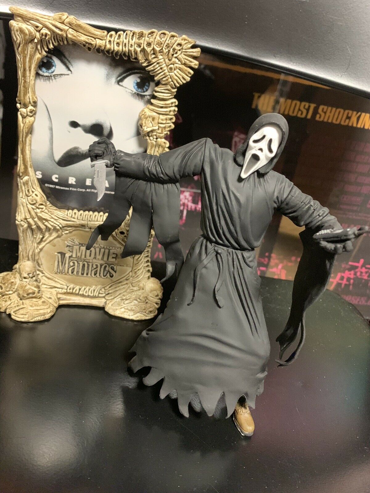 McFarlane Toys Movie Maniacs SCREAM Ghostface Horror Action Figure ...