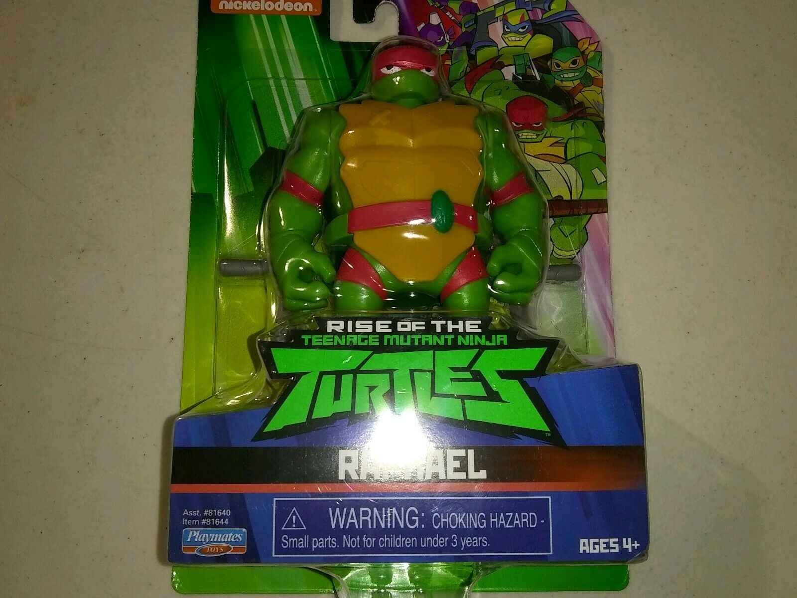 NICKELODEON Rise Of The Teenage Mutant Ninja Turtles RAPHAEL Action ...