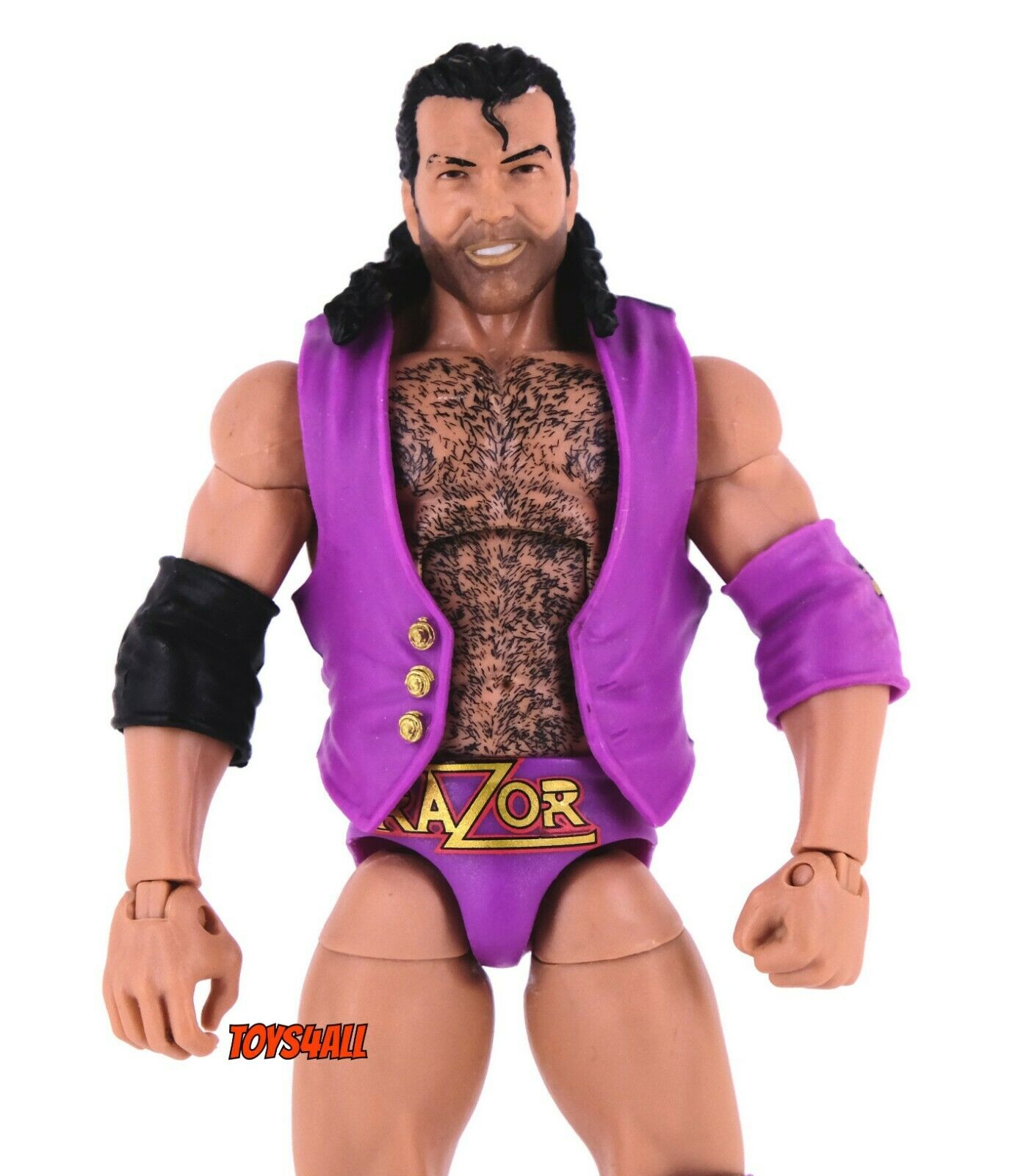 Razor Ramon Flashback Figure Razor Ramon WWE Mattel Elite Defining Moments Action Figure Scott Hall ...