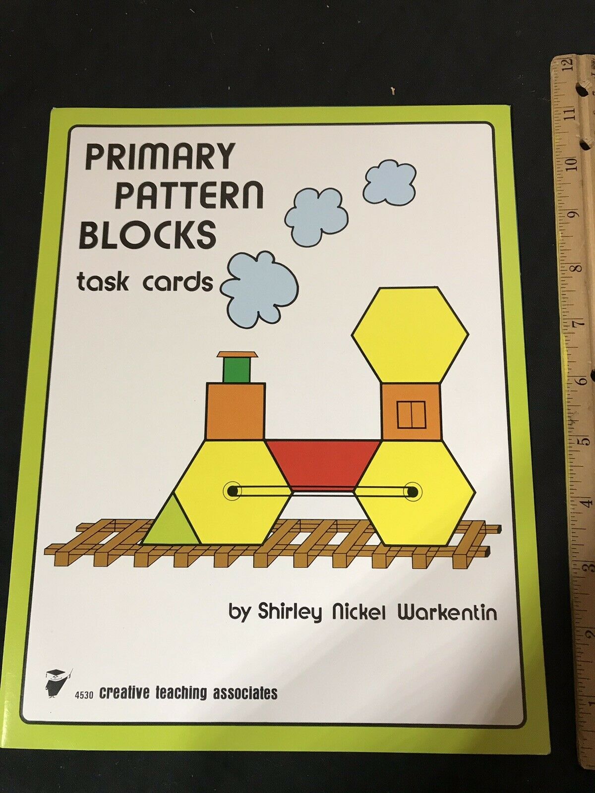 Pattern Block Task Card Designer LAKESHORE Set 22 Primary Pattern Blocks Task Cards | #22202924