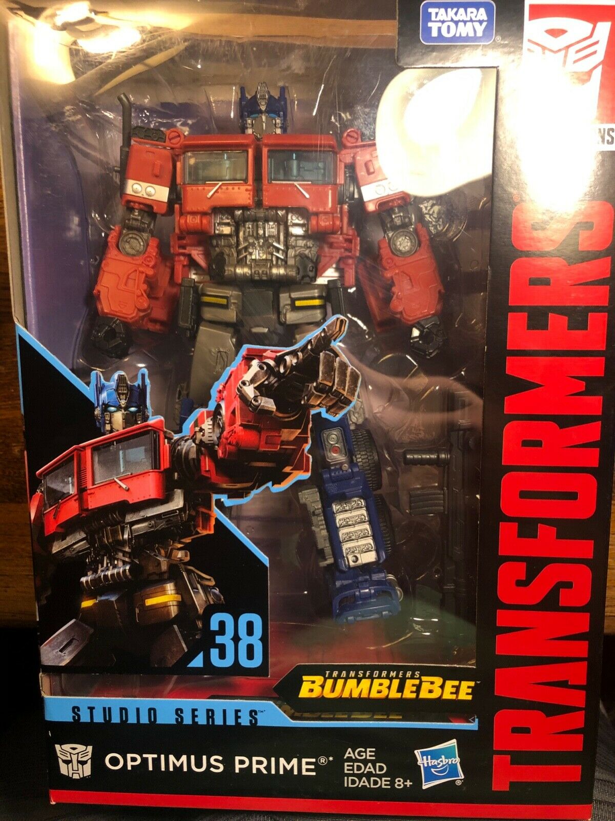 TRANSFORMERS STUDIO SERIES 38 Voyager Class Bumblebee Movie Optimus